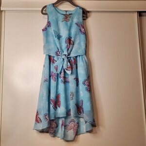 Pink & violet dress for girls